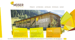Desktop Screenshot of moser-spiel.at